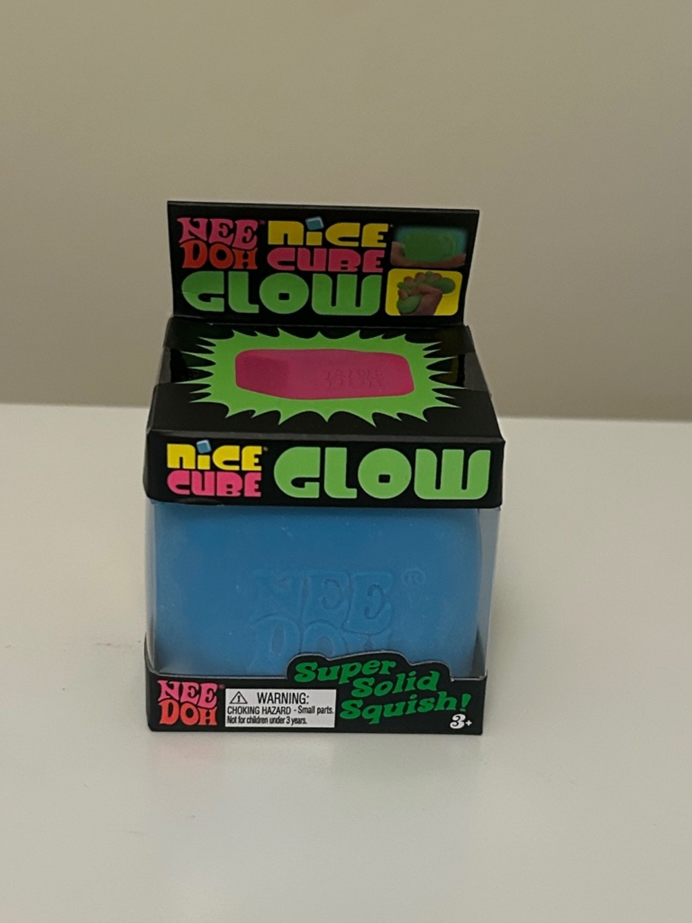 Needoh Nice Cube Glow - Blue